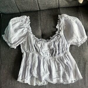 Aritzia ruffle top